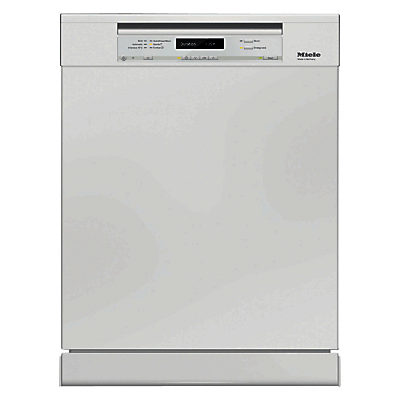 Miele G6730 SC Freestanding Dishwasher, White Miele G6730 SC Freestanding Dishwasher, White